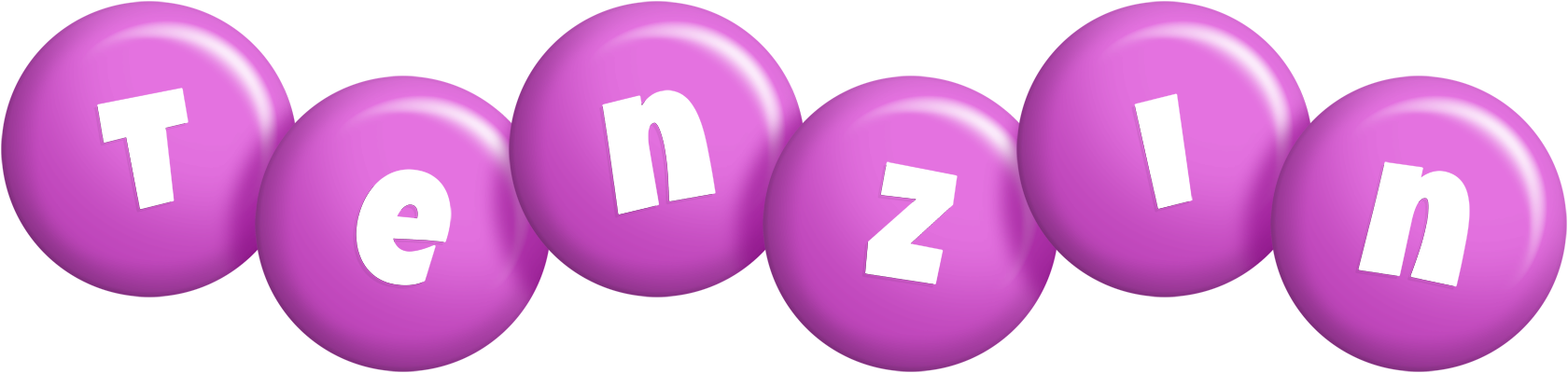 Tenzin candy-purple logo