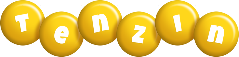 Tenzin candy-yellow logo