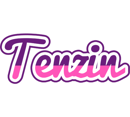 Tenzin cheerful logo