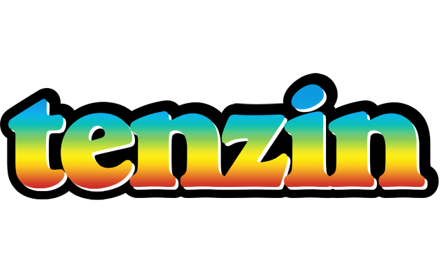 Tenzin color logo