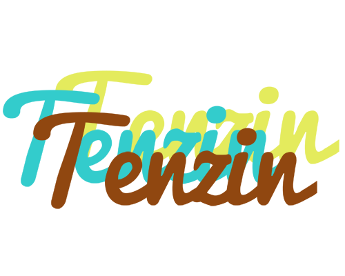 Tenzin cupcake logo