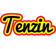 Tenzin flaming logo