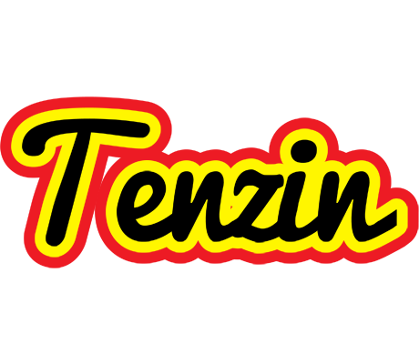Tenzin flaming logo