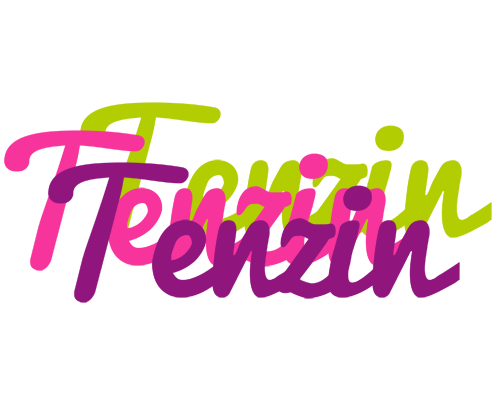 Tenzin flowers logo