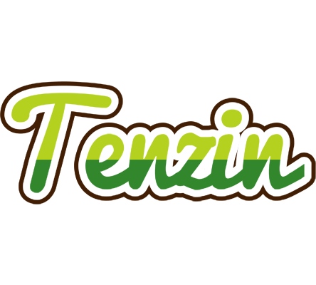 Tenzin golfing logo