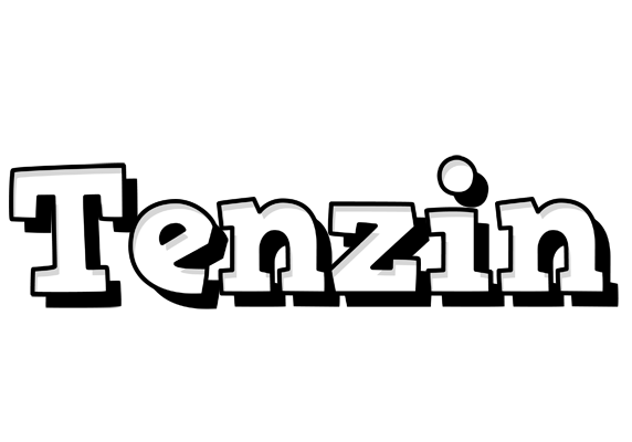 Tenzin snowing logo