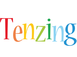 Tenzing birthday logo