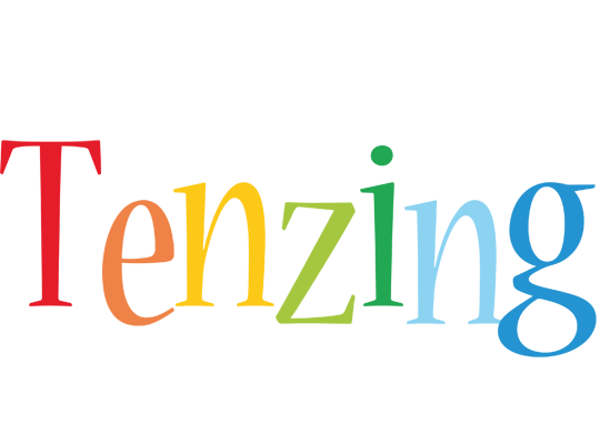 Tenzing birthday logo