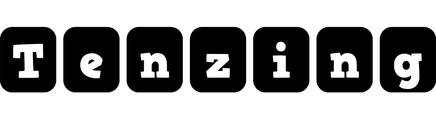 Tenzing box logo