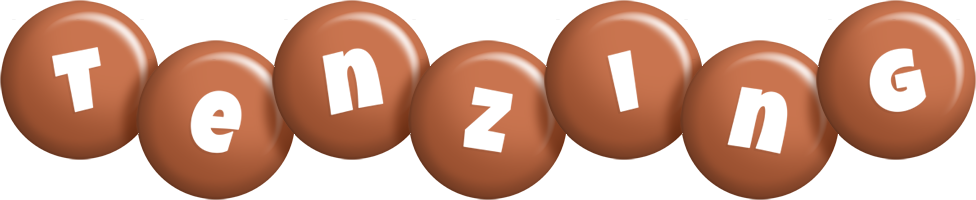 Tenzing candy-brown logo