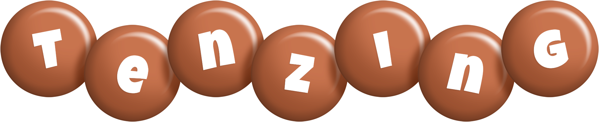 Tenzing candy-brown logo