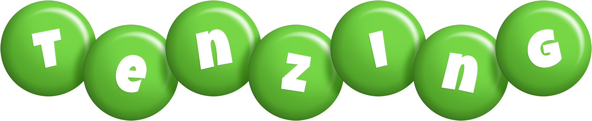 Tenzing candy-green logo