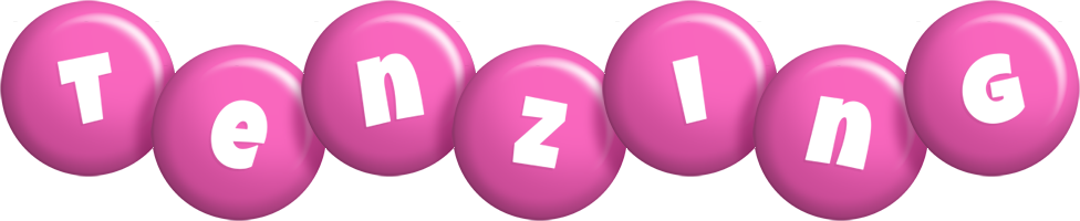 Tenzing candy-pink logo