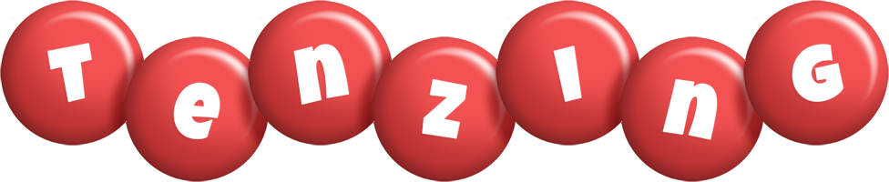 Tenzing candy-red logo