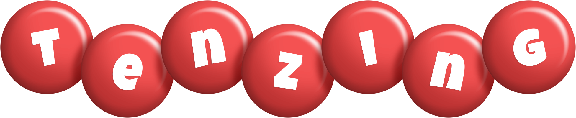 Tenzing candy-red logo