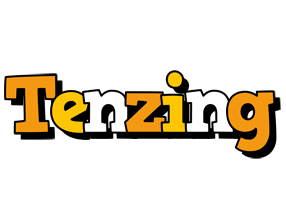 Tenzing cartoon logo