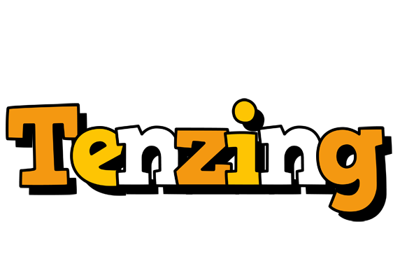 Tenzing cartoon logo