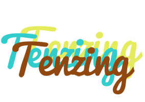 Tenzing cupcake logo