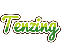 Tenzing golfing logo