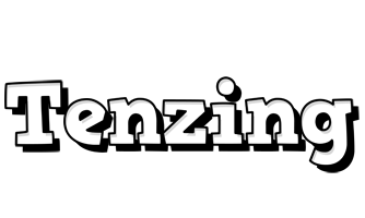 Tenzing snowing logo