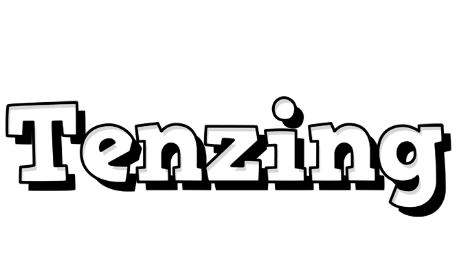 Tenzing snowing logo