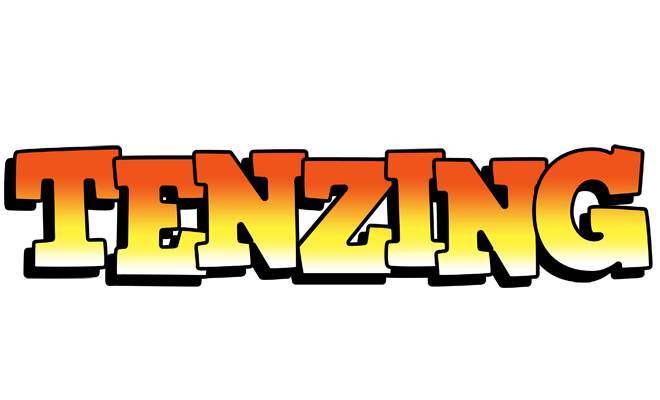 Tenzing sunset logo