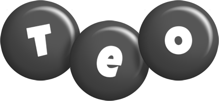 Teo candy-black logo