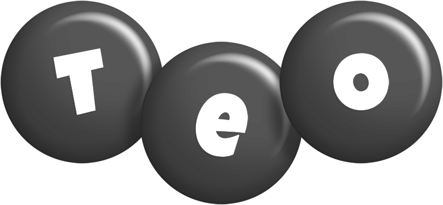 Teo candy-black logo