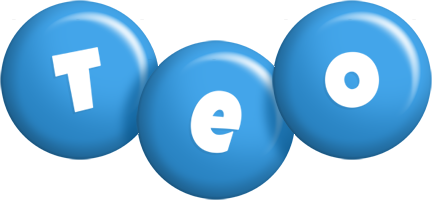 Teo candy-blue logo