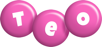 Teo candy-pink logo