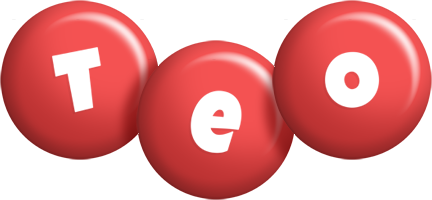 Teo candy-red logo