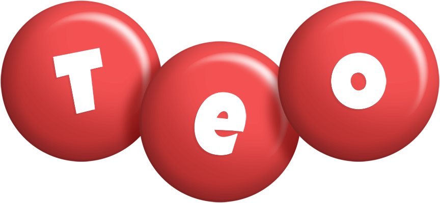 Teo candy-red logo