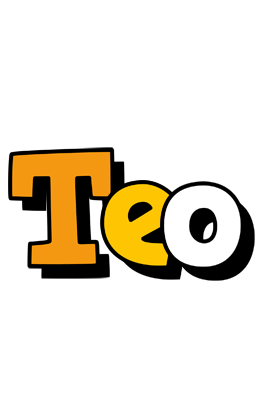 Teo cartoon logo