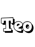 Teo snowing logo