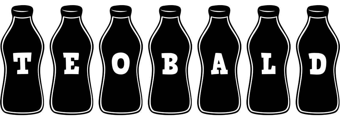 Teobald bottle logo