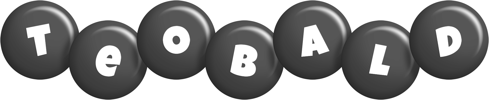 Teobald candy-black logo