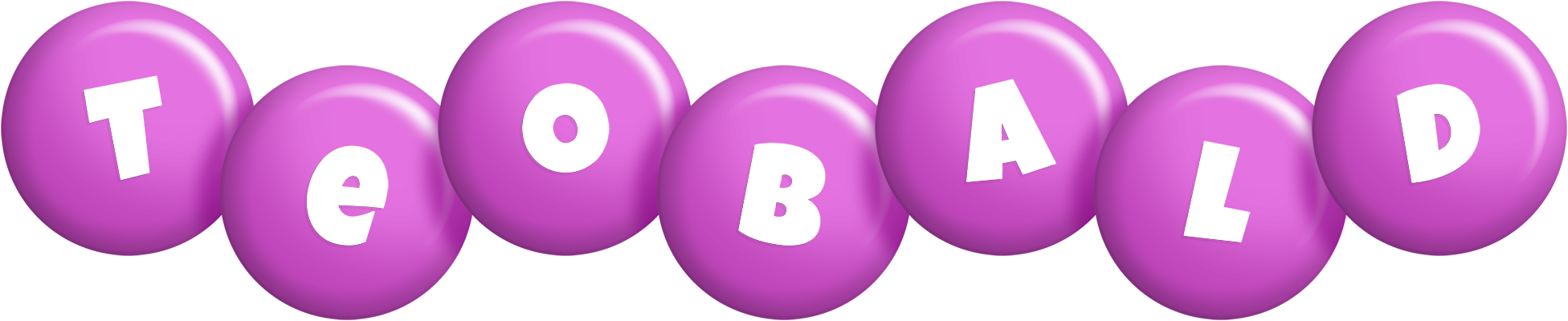 Teobald candy-purple logo