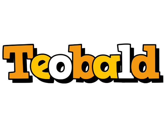 Teobald cartoon logo