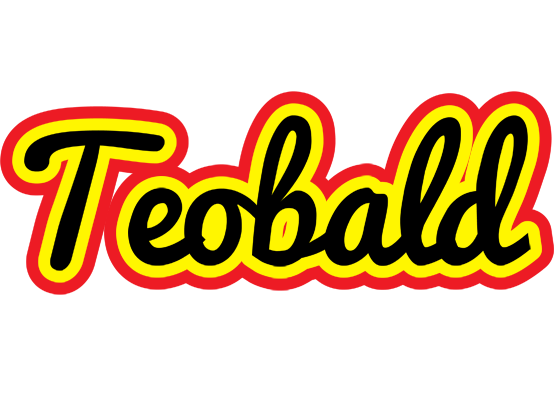 Teobald flaming logo