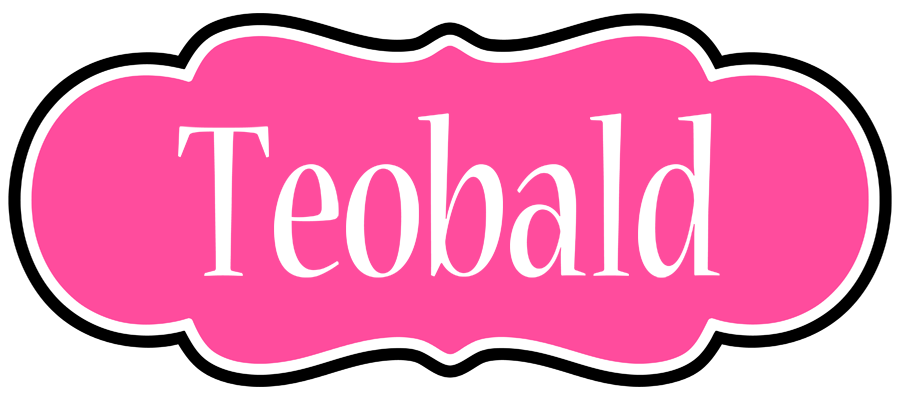 Teobald invitation logo