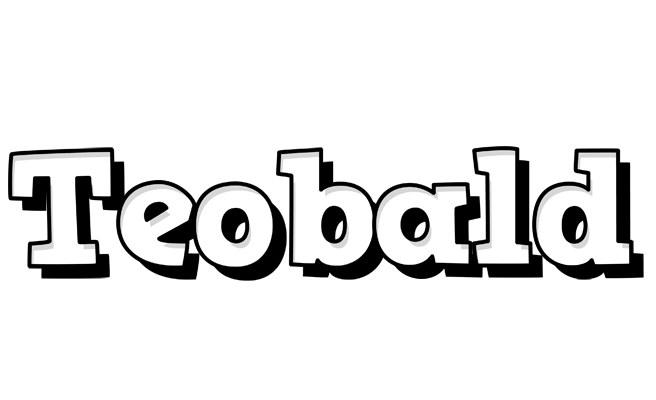 Teobald snowing logo