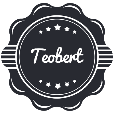 Teobert badge logo