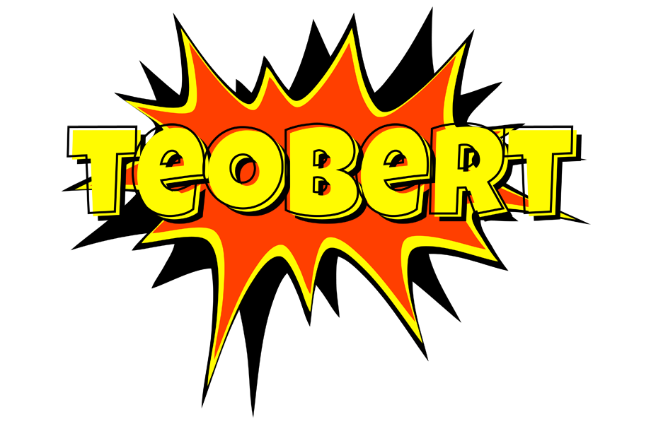 Teobert bazinga logo