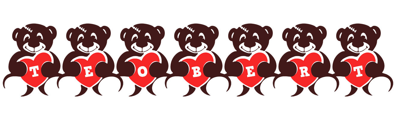 Teobert bear logo
