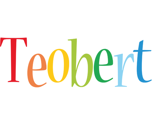 Teobert birthday logo