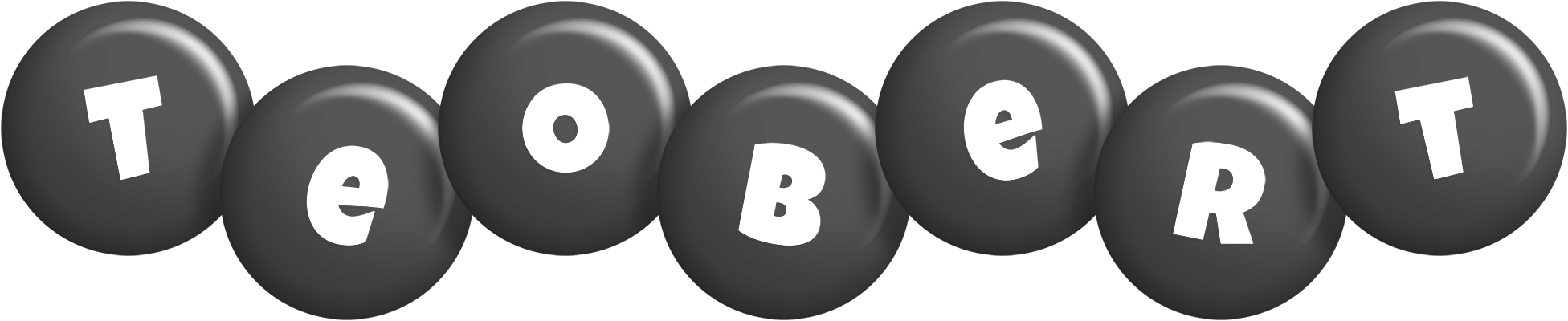 Teobert candy-black logo