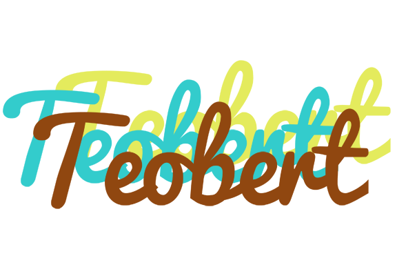 Teobert cupcake logo