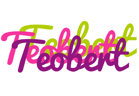 Teobert flowers logo