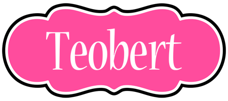Teobert invitation logo