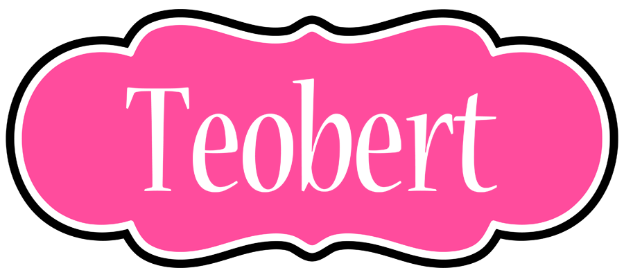 Teobert invitation logo
